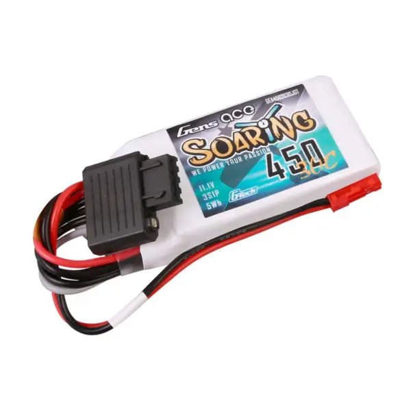 Gensace Soaring Lipo 3s 11.1v-450-30c(jst) 58x31x13.5mm 47g