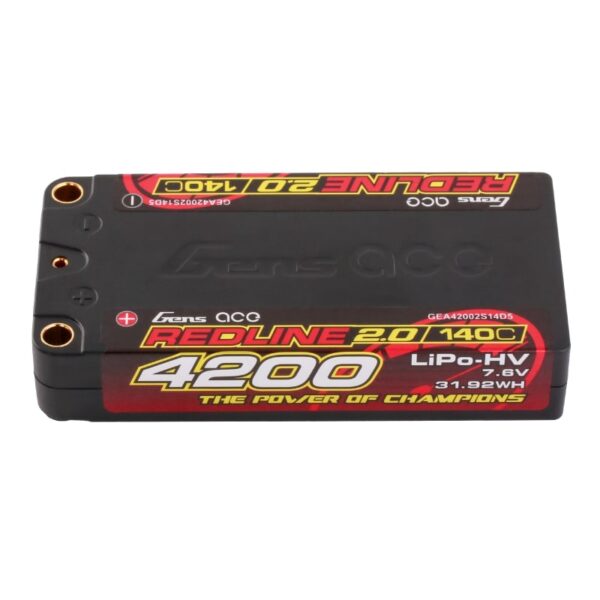 Gensace Redline 2.0 Shorty 2s Hv 7.6v-140c-4200 96x47x18.5mm 157g