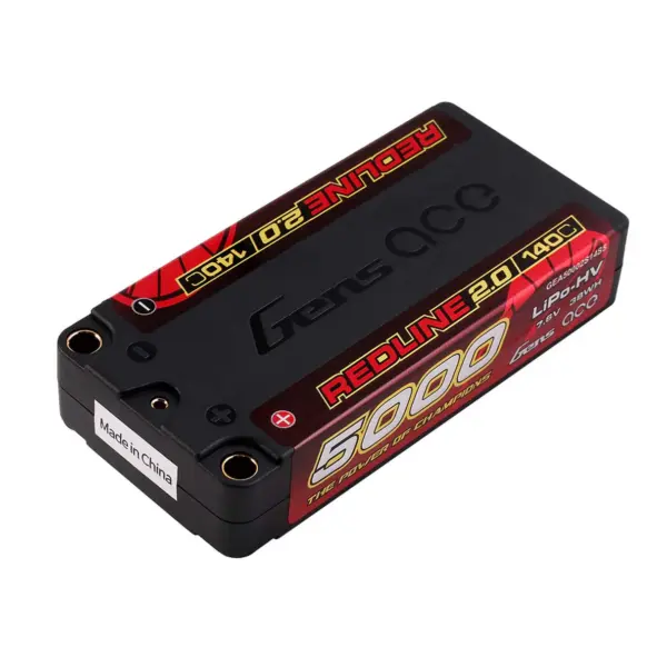 Gensace Redline 2.0 Shorty 2s Hv 7.6v-140c-5000 97x47x20mm 179g