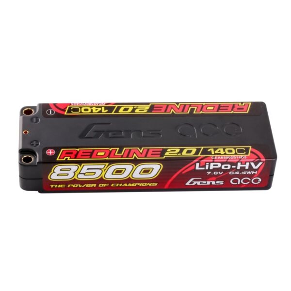 Gensace Redline 2.0 2s Hv 7.6v-140c-8500 139x47x25mm 302g