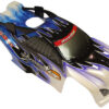 Hobao Hyper St Pre-Printed Bodyshell - Blue/Black - Image 2