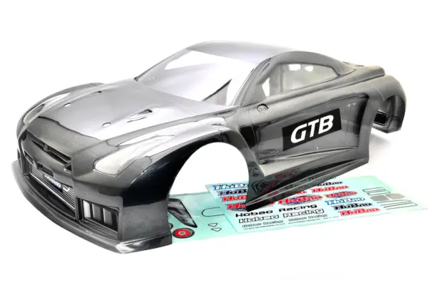 Hobao Hyper GTB Painted Body-Long (Grey)