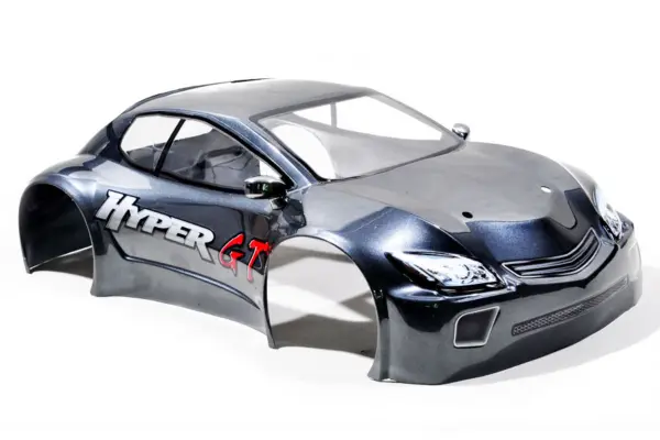 Hobao Hyper GTS Painted Body-Short (Dark Grey)