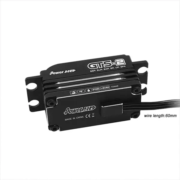 Servo Hd GTS 2 Lprofile Hv Mg Brushless Alu Case Rev Wire 60mm (23kg)