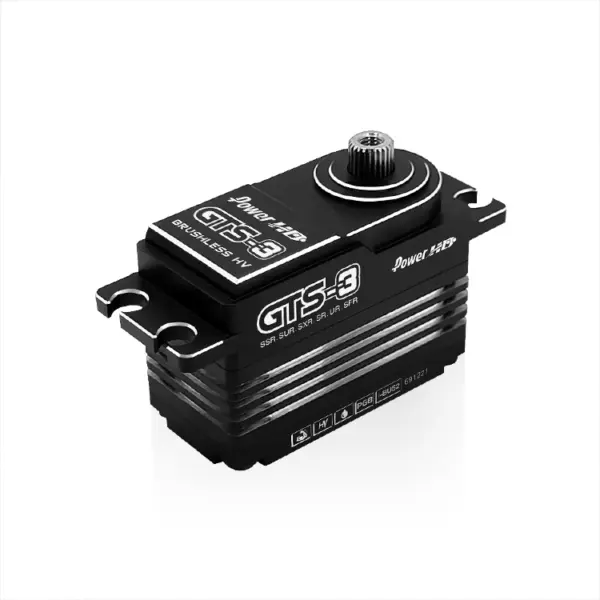 Servo Power Hd GTS 3 Low Prof Hv Mg Brushless Alu Case (30kg/0.055s)
