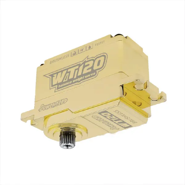 Servo Power Hd Wt120 Brushless Crawler Brass Waterproof Hv 50kg/0.08s