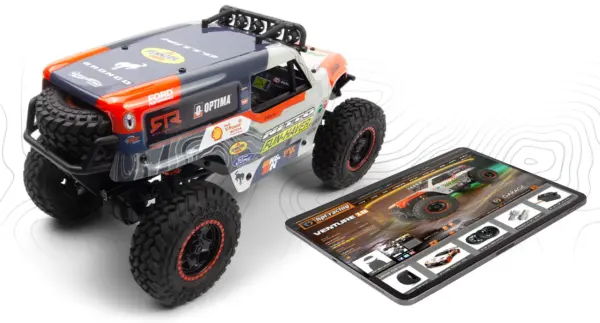 HPI Racing Venture18 U4 Ford Bronco 4400 FLUX – Brushless 1/18 RC Rock Crawler with Ultra4-Style Performance