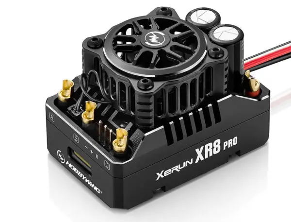 Hobbywing Xerun Xr8 Pro G3 Brushless Speed Control - Black