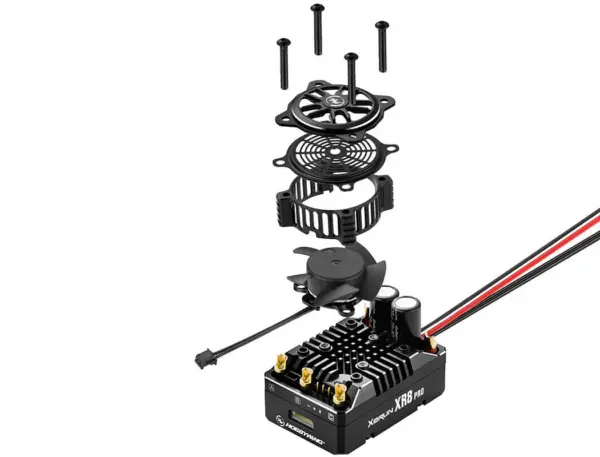 Hobbywing Xerun Xr8 Pro G3 Brushless Speed Control - Black