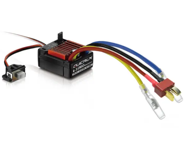 Hobbywing Quicrun 1060 Brushed Sbec Wp Esc (60a) T-Plug