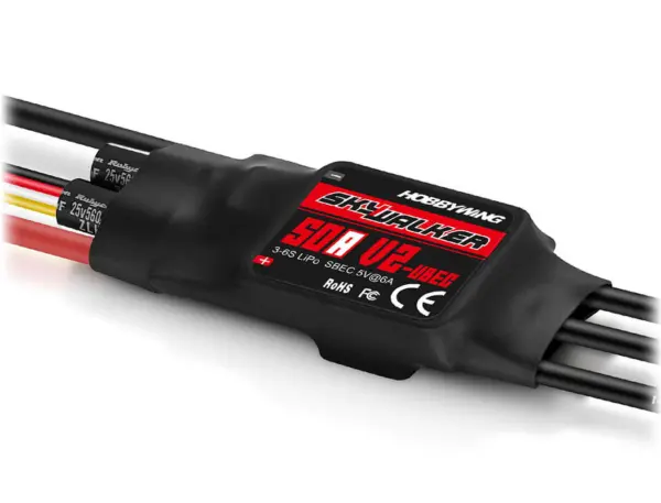 Hobbywing Skywalker 50a 6s V2 Brushless Speed Control