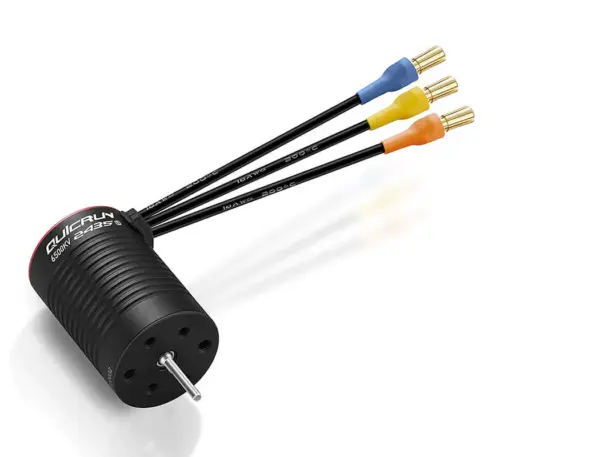 Hobbywing Quicrun 2435-4500kv G3 Motor 1/16 & 1/18 (2.0MM Shaft)