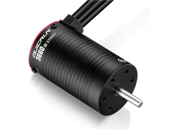 Hobbywing Quicrun 3660sl 3700kv G2 Motor Black