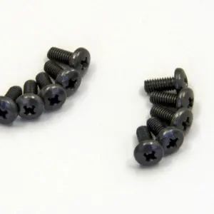 Metal screw head bombed M2.6x6mm (10) Kyosho