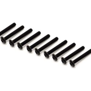 Metal screw head bombed M2.6x18mm (10) Kyosho
