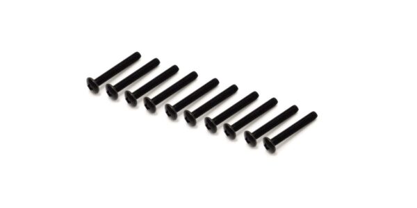 Metal screw head bombed M2.6x18mm (10) Kyosho