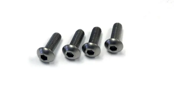 Hex Button Screws 4x12mm (4) Titan