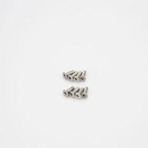Metal screw titanium head strawberry hex m3x10mm (8) Kyosho