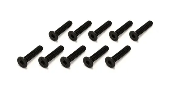 TP Hex Flat Head Screws M3x15mm (10) Kyosho