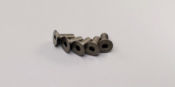 Metal Titano Metal screw Hex M4x10mm (5) Kyosho