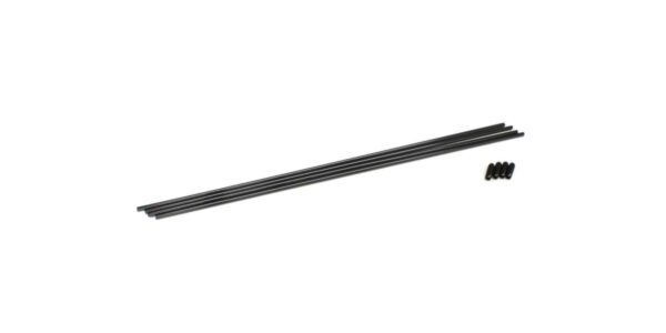 Tubes d'Antenne Kyosho (4) Noirs