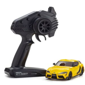 Mini-Z AWD Toyota GR Supra TRD Aero Version Yellow (MA020N-L/KT531P)