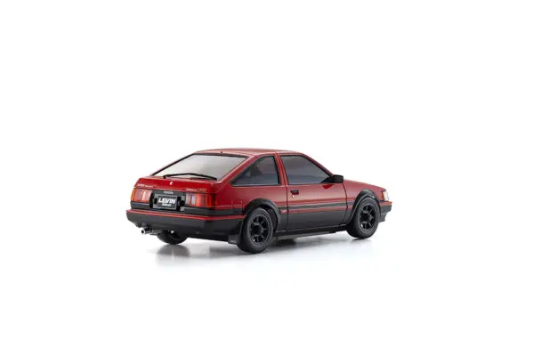 Mini-Z Awd Toyota Corolla Levin Ae86 Red-Black (Ma020n-L/Kt531p)