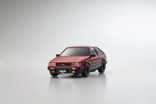 Mini-Z Awd Toyota Corolla Levin Ae86 Red-Black (Ma020n-L/Kt531p)