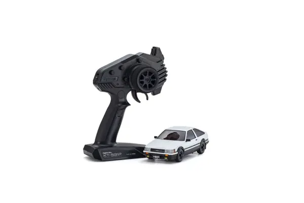 Mini-Z Awd Toyota Corolla Levin Ae86 White-Black (Ma020n-L/Kt531p)