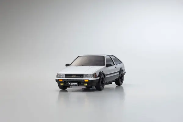 Mini-Z Awd Toyota Corolla Levin Ae86 White-Black (Ma020n-L/Kt531p)