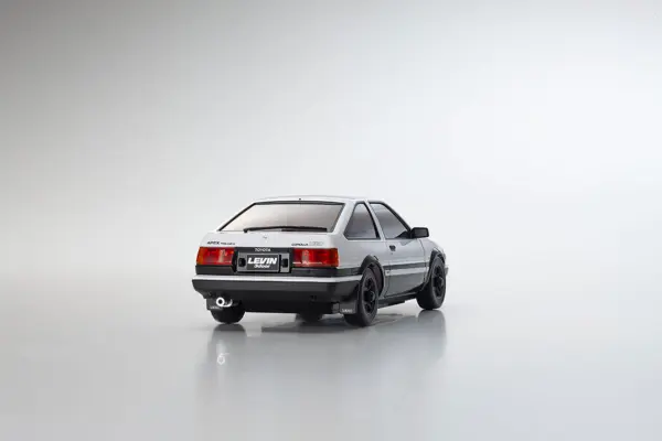 Mini-Z Awd Toyota Corolla Levin Ae86 White-Black (Ma020n-L/Kt531p)