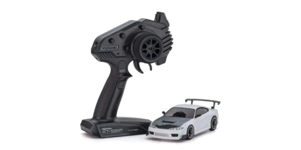 Kyosho Mini-Z Awd Nissan Silvia S15 Gt Wing White (Ma020/Kt531p)