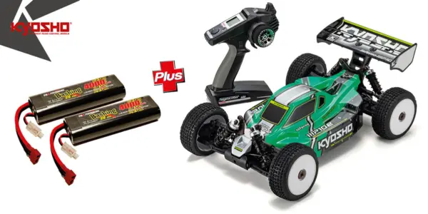 Combo Kyosho Inferno Mp10e Rs +Pink Performance Pp3-2s4000-D (X2)