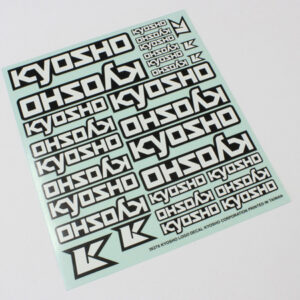 Planche De Decoration Kyosho Logo (235x210mm)