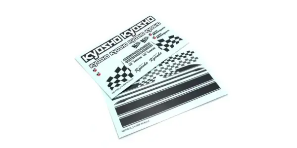 Decal Sheet Kyosho Motor Sports