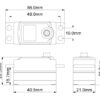 Servo Kyosho Le Mans 40s Ks4241-08m Low Profile - Image 2