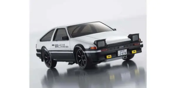 Kyosho First Mini-Z 1:28 Initial-D Toyota Sprinter Trueno Ae86 Wh/Bk