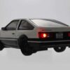 Kyosho First Mini-Z 1:28 Initial-D Toyota Sprinter Trueno Ae86 Wh/Bk - Image 4