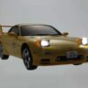 Kyosho First Mini-Z 1:28 Initial-D Mazda Rx-7 Fd3s Ye - Image 3