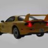 Kyosho First Mini-Z 1:28 Initial-D Mazda Rx-7 Fd3s Ye - Image 4