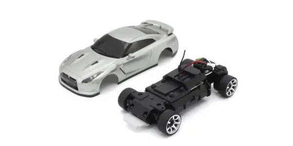 Kyosho First Mini-Z 1:28 Nissan Gt-R R35 Silver