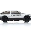 Kyosho First Mini-Z 1:28 Initial-D Sprinter Trueno Ae86 Wh/Bk Carbon - Image 4