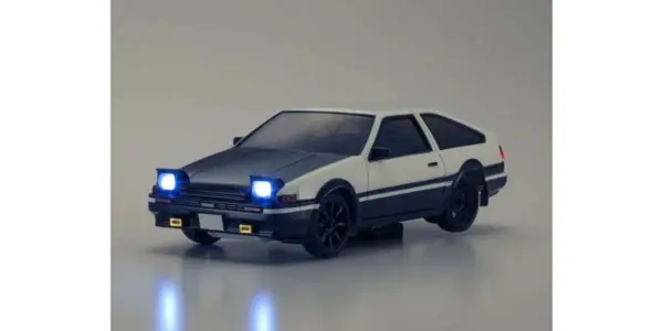 Kyosho First Mini-Z 1:28 Initial-D Sprinter Trueno Ae86 Wh/Bk Carbon