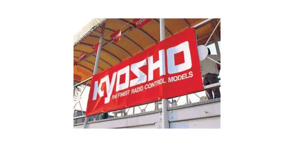 Kyosho Large Track Banner (600x1800mm) Polyester