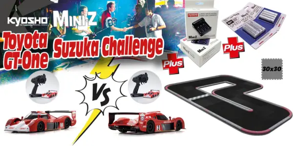 Kyosho Grand Prix Circuit 30 Mini-Z Toyota Gt-One Lm Readyset