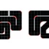 Kyosho Mini-Z Grand Prix Circuit50 Angles 45 Deg (12pcs) - Image 3