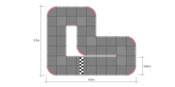 Kyosho Mini-Z Grand Prix Circuit50 Urethane (48pcs - 50x50)