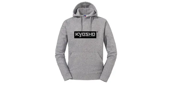 Kyosho Hoodie Sweatshirt K24 Grey - S