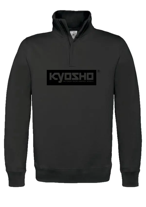 Kyosho Zip Up Sweatshirt K24 Black - XXL