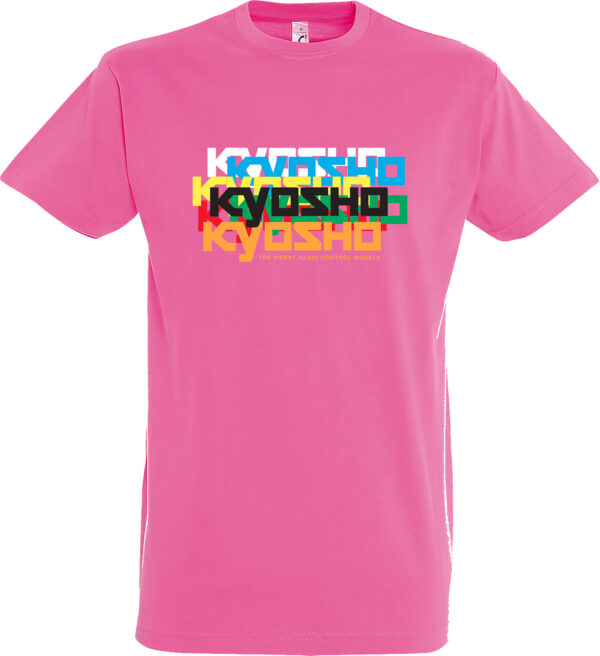 T-Shirt Kyosho 25 Multipink - Xl